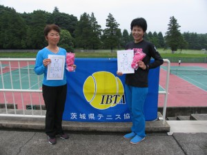 女子３位　狩野、大島
